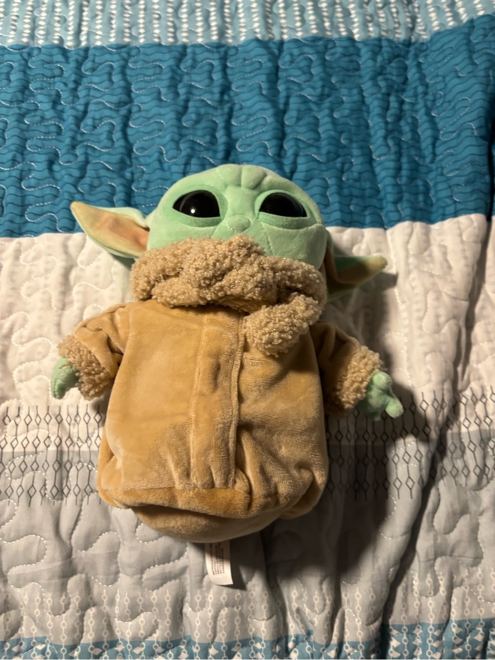Star Wars Grogu Plush - Green and Tan Cozy Coat